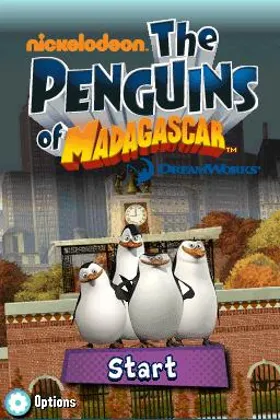 Penguins of Madagascar, The (USA) (En,Fr) (NDSi Enhanced) screen shot title